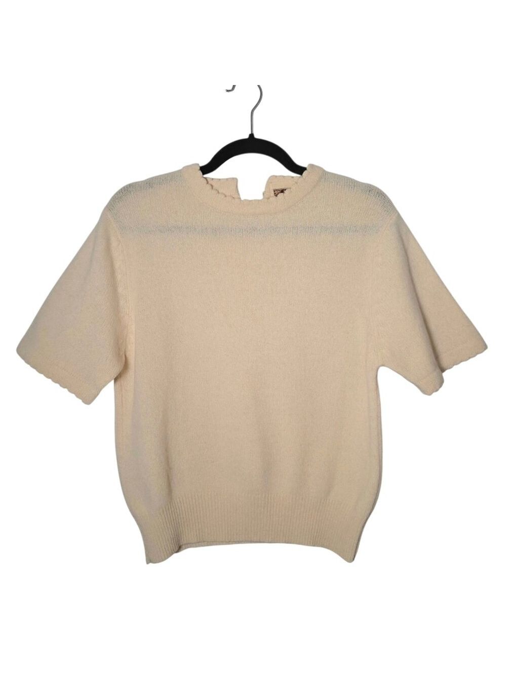 Eaton Vintage 100% Wool Women's Crew Neck Sweater Sz M
